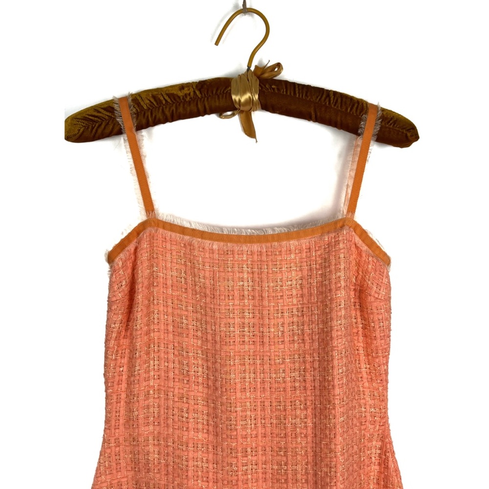 Douglas Hannant Sheath Spaghettini Strap Dress Sz: 4 - Picture 3 of 9